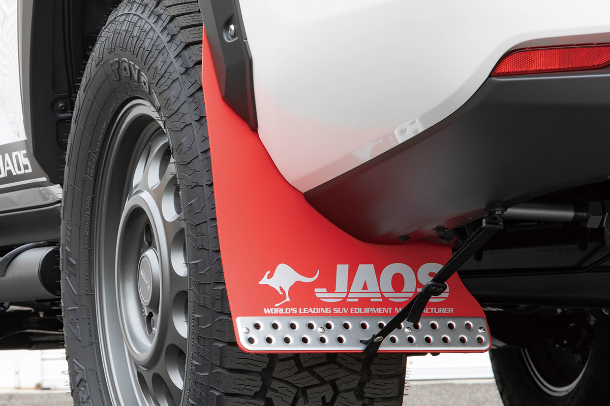 一流の品質 JAOS マッドガードIII リヤセット レッド エクストレイル 31系 ALL 07.08-15.02用 B621442R ※適合確認 